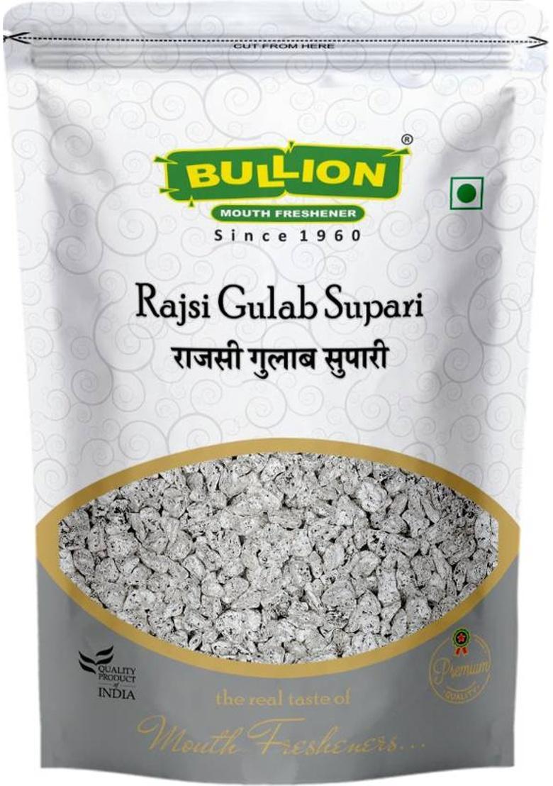 Bullion Mukhwas, Rajsi Gulab Supari Mint Mouth Freshener (100 G)