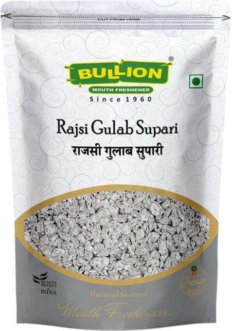 Bullion Mukhwas, Rajsi Gulab Supari Mint Mouth Freshener&nbsp;&nbsp;(100 G)