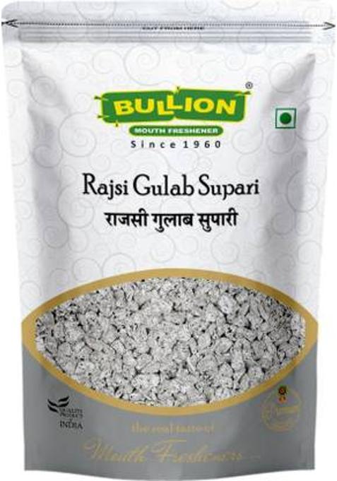 Bullion Mukhwas, Rajsi Gulab Supari Mint Mouth Freshener (100 G)