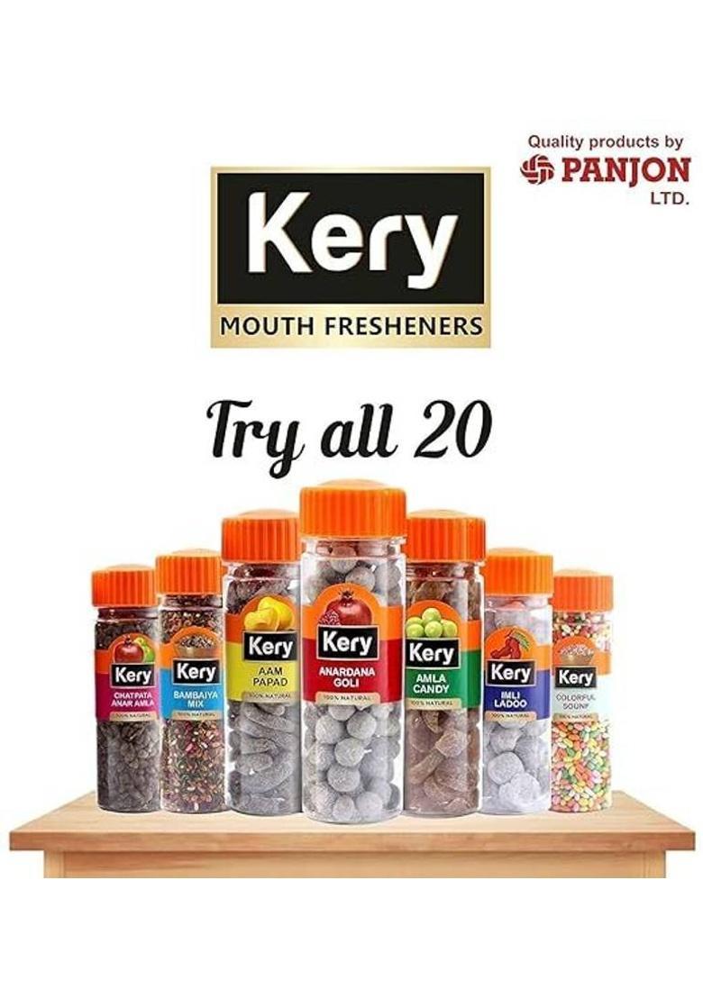 Kery Mukhwas Roasted Saunf, 2 Pack X 60 Gms| Mukhwas Roasted Saunf| Mouth Freshener (2 X 60 G)