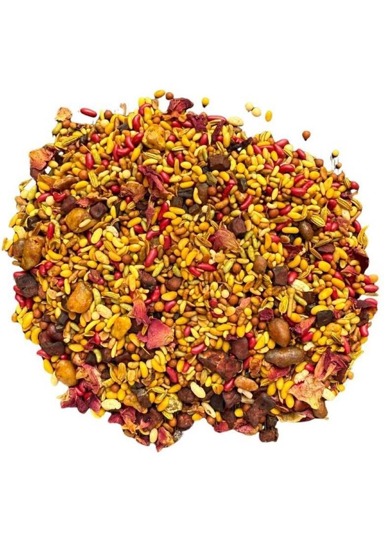 Careque Rose Leaf Yellow Mukhwas – Flavorful Rose Mouth Freshener For Daily Use