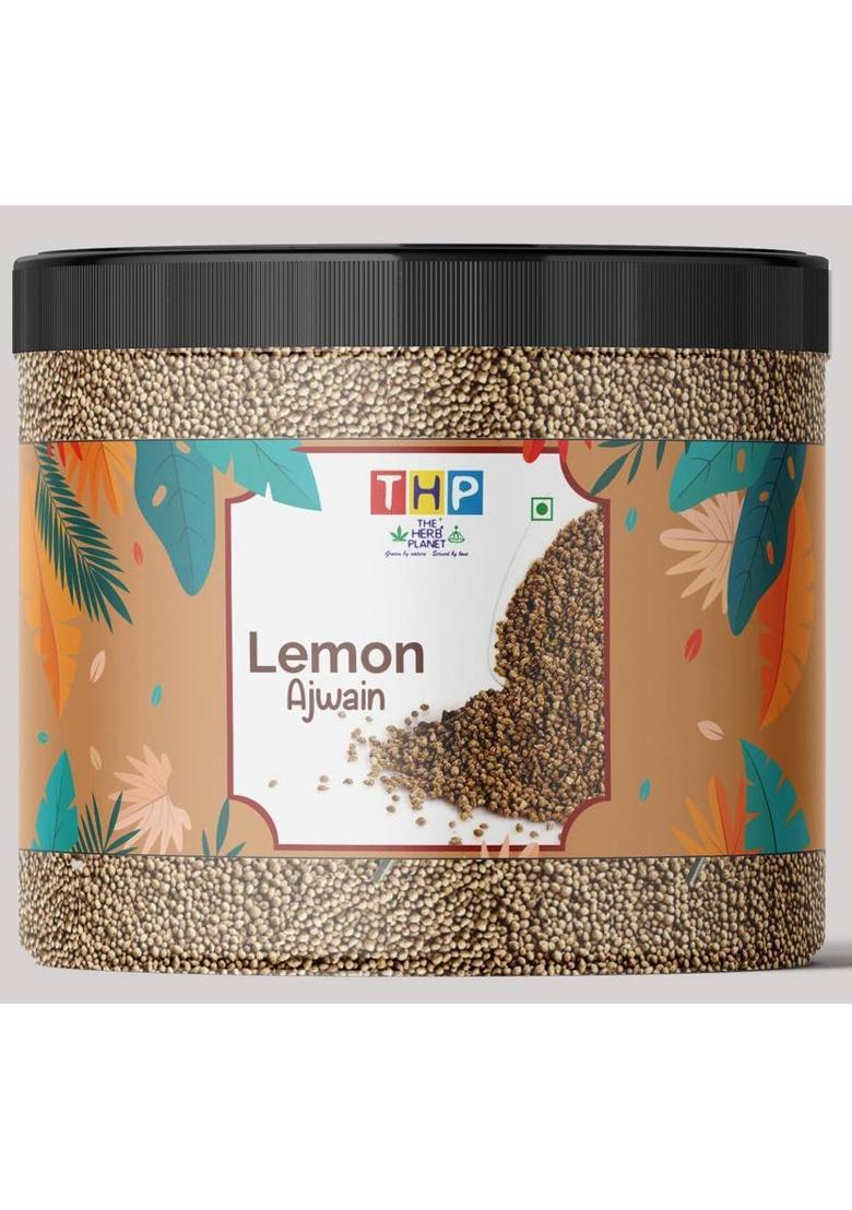 The Herbs Planet Lemon Ajwain | Ajwain Nimbu | Digestive Mukhwas | Improves Digestion Lemon Mouth Freshener (250 G)