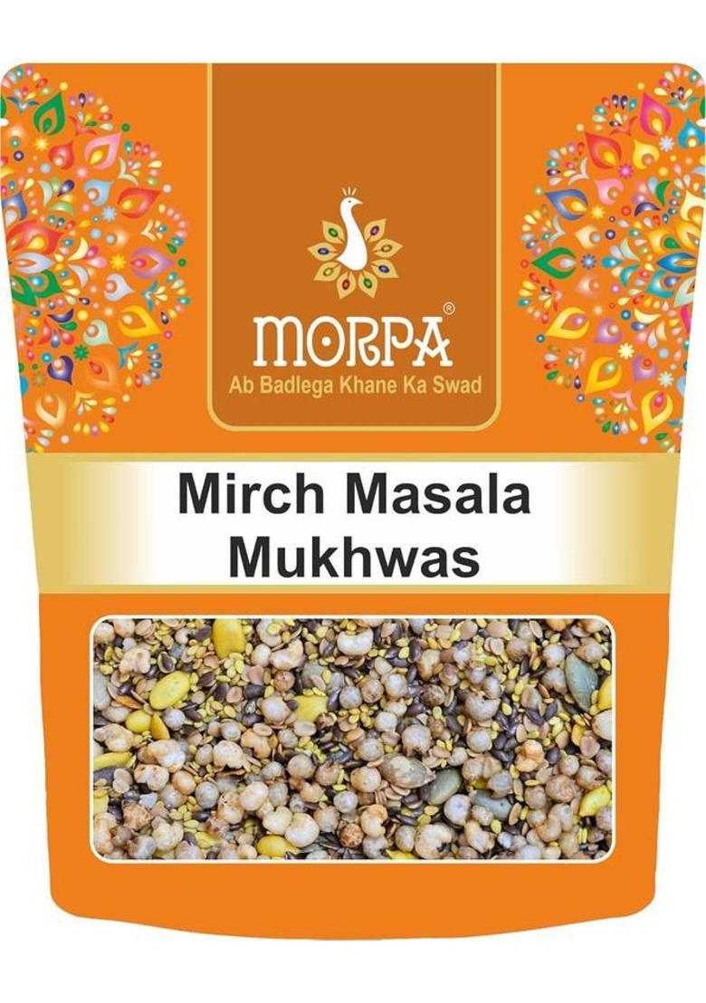 Morpa Mirch Masala Mukhwas | Bold And Spicy Mouth Freshener |Fresh Breath & Gut Health Mukhwas Mouth Freshener (3 X 200 G)