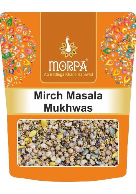 Morpa Mirch Masala Mukhwas | Bold And Spicy Mouth Freshener |Fresh Breath & Gut Health Mukhwas Mouth Freshener (3 X 200 G)