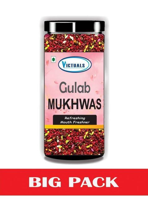 Victuals Gulab Mukhwas|Shahi Shahi Gulab Mukhwas Mouth Freshener&nbsp;&nbsp;(500 G)