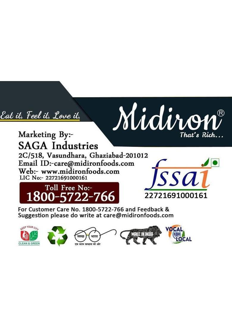 Midiron Saunf, Natural Green Saunf, Saunf Mouth Freshener, Good For Immunity, Help In Digestion Natural Saunf Mouth Freshener (80 G)