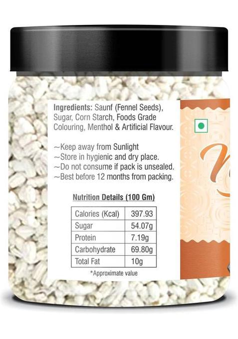 The Prime Natural Saunf Madrasi | Sweet & Minty Mukhwas | Traditional Mouth Freshener Delight Mint Mouth Freshener (300 G)