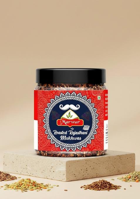 Marwar Mouth Freshner Roasted Rajasthani Mukhwas, 400 G Mild Sweet And Roasted Mouth Freshener (400 G)
