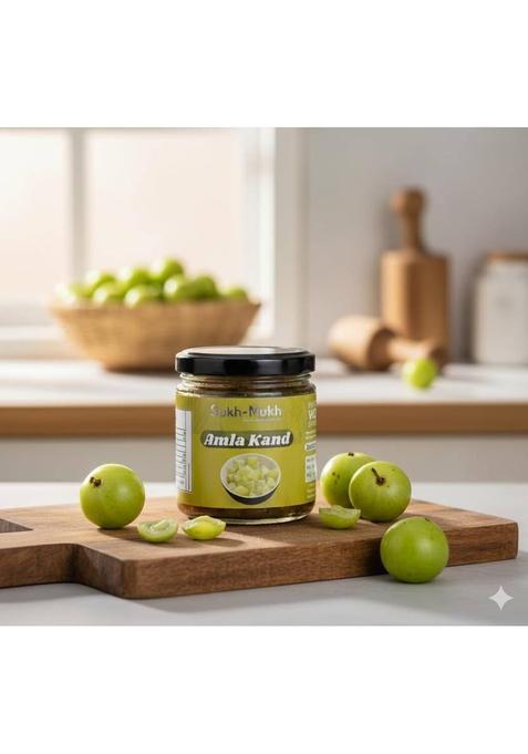 Sukhmukh Mukhwas Amla Kand | Healthy Digestive Candy | Natural Amla Sweet Chunks Jar Amla Kand Mouth Freshener (100 G)
