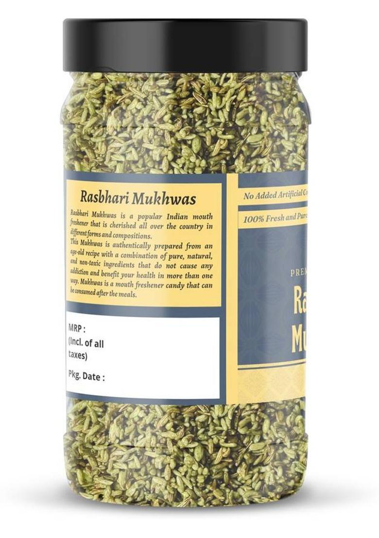 Nature Connect Rashbhari Mukhwas Home Made |Mouth Freshener|Digestive, After-Meal Mint Mouth Freshener (800 G)