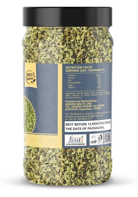 Nature Connect Rashbhari Mukhwas Home Made |Mouth Freshener|Digestive, After-Meal Mint Mouth Freshener (800 G)