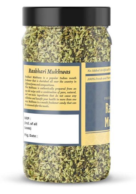 Nature Connect Rashbhari Mukhwas Home Made |Mouth Freshener|Digestive, After-Meal Mint Mouth Freshener (800 G)