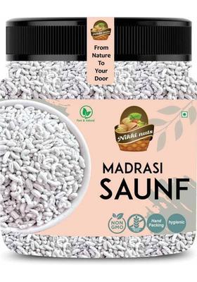 Nikki Madrasi Saunf Pure And Premium Mukhwas Mouth Pure Madrasi Saunf Mouth Freshener&nbsp;&nbsp;(250 G)
