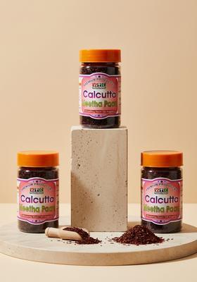 Vtc Premium Calcutta Meetha Paan Traditional Sweet Paan Mukhwas Paan Mouth Freshener&nbsp;&nbsp;(3 X 100 G)