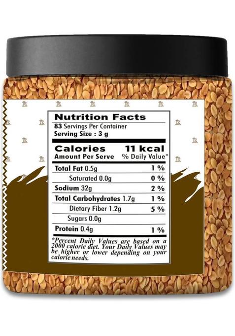 The Rathi Dhaniya Dal | Roasted Split Coriander Seeds Dhana Daal For Mukhwas Coriander Mouth Freshener (250 G)