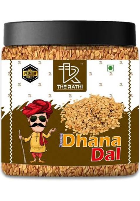 The Rathi Dhaniya Dal | Roasted Split Coriander Seeds Dhana Daal For Mukhwas Coriander Mouth Freshener (250 G)
