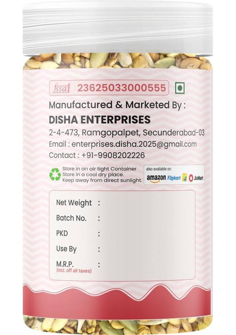 Meetha Bol 7 Seeds Mukhwas: A Healthy And Premium Mukhwas For Brain Heart & Digestion Mixed Flavor Mouth Freshener (100 G)