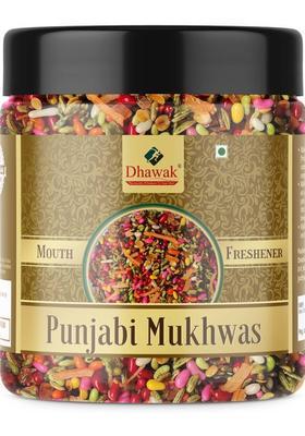 Dhawak Punjabi Mukhwas Home Made Punjabi Mouth Freshner|Digestive, After-Meal,Mukhwas Sweet Mouth Freshener&nbsp;&nbsp;(350 G)