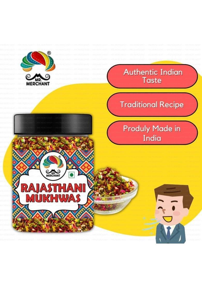Mr. Merchant Rajasthani Mukhwas (Traditional Rajasthani Mouth Freshener Mixture) Sweet Mouth Freshener (300 G)