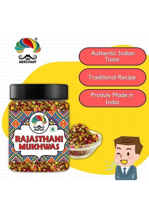 Mr. Merchant Rajasthani Mukhwas (Traditional Rajasthani Mouth Freshener Mixture) Sweet Mouth Freshener (300 G)