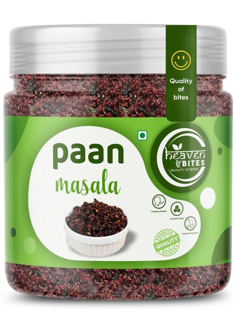 Heaven Bites Paan Masala Mukhwas Without Supari | Sweet & Hygienically Packed Paan Masala Mouth Freshener (250 G)