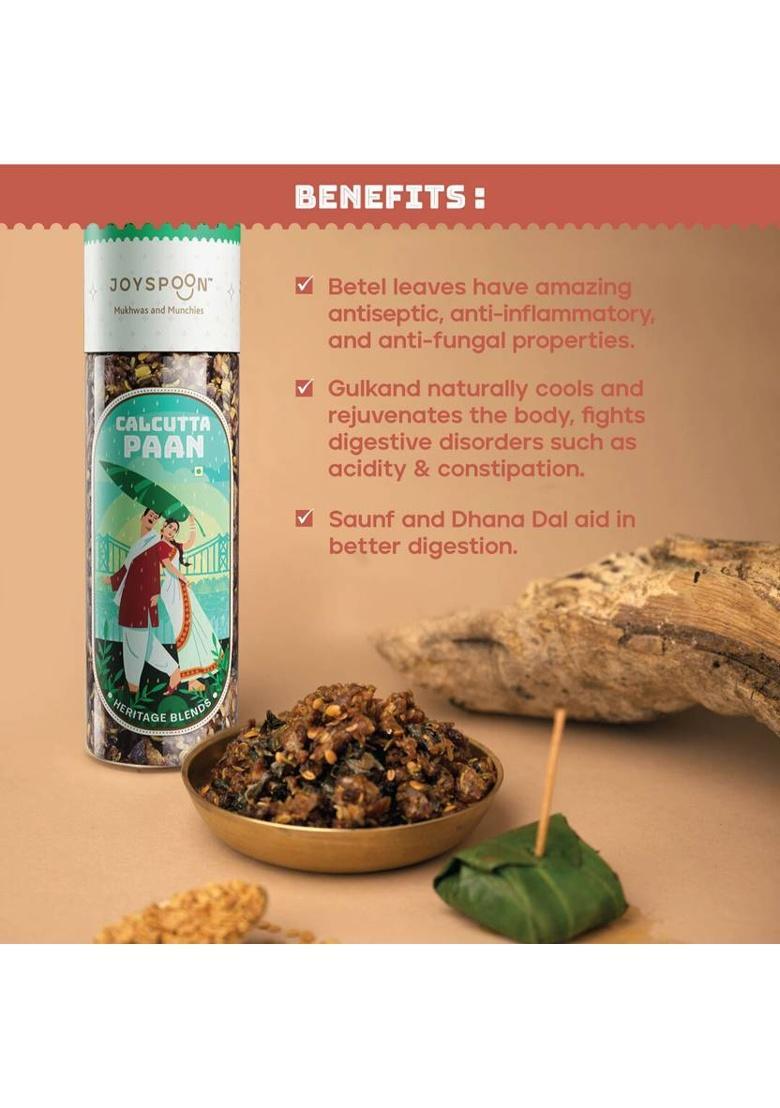 Joyspoon Traditional Calcutta Meetha Paan Mukhwas Calcutta Meetha Paan Mouth Freshener (200 G)