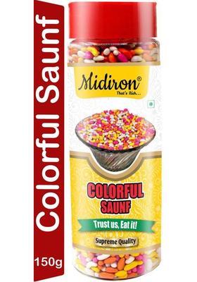 Midiron Mukhwas, Colorful Mukhwas, Mouth Freshener, Sweet Colorful Saunf, Good For Immunity, Help In Digestion Saunf Mouth Freshener&nbsp;&nbsp;(120 G)