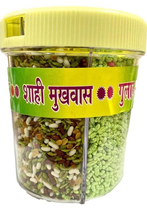 Veganic 5 In 1 Mouth Freshner Green Saunf, Mint Saunf, Shahi , Chandan Mukhwas, Roasted Fennel Seeds | Digestive After Meal Freshener Mint Mouth Freshener Mint Mouth Freshener (300 G)