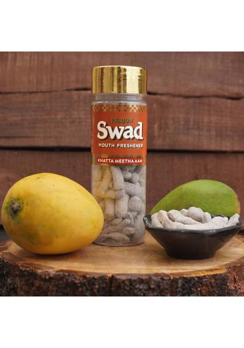 Panjon Swad Pachak Khatta Mitha Aam & Mukhwas Dry Banarasi Paan,2 Bottles Mouth Freshener (2 X 115 G)
