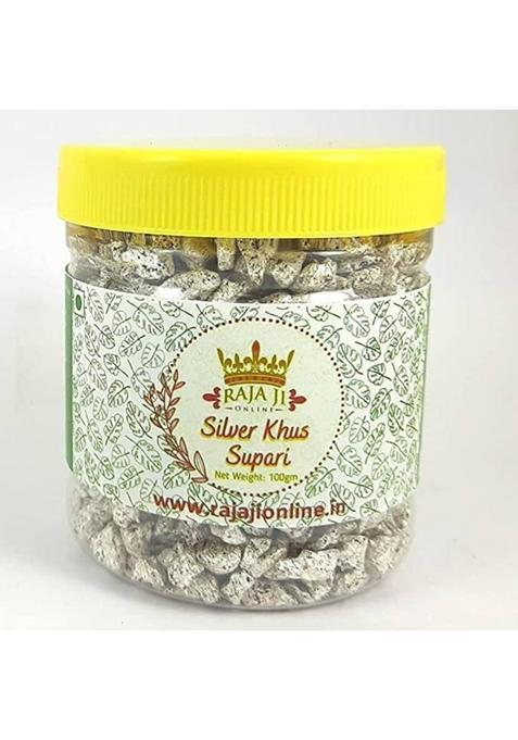 Raja Ji Online Silver Khus Supari Mukhwas Saunf Mouth Freshener  (100 G)
