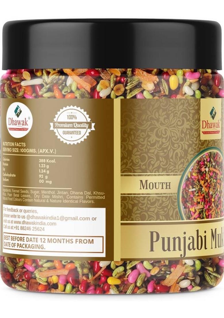 Dhawak Punjabi Mukhwas Home Made Punjabi Mouth Freshner|Digestive, After-Meal,Mukhwas Mint Mouth Freshener (2 X 350 G)