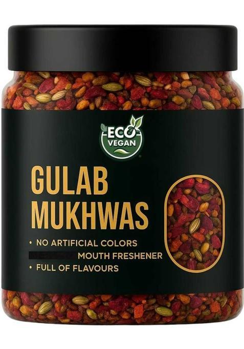 Eco Vegan Gulab Mukhwas 1000G Gulab Mouth Freshener&nbsp;&nbsp;(1 Kg)