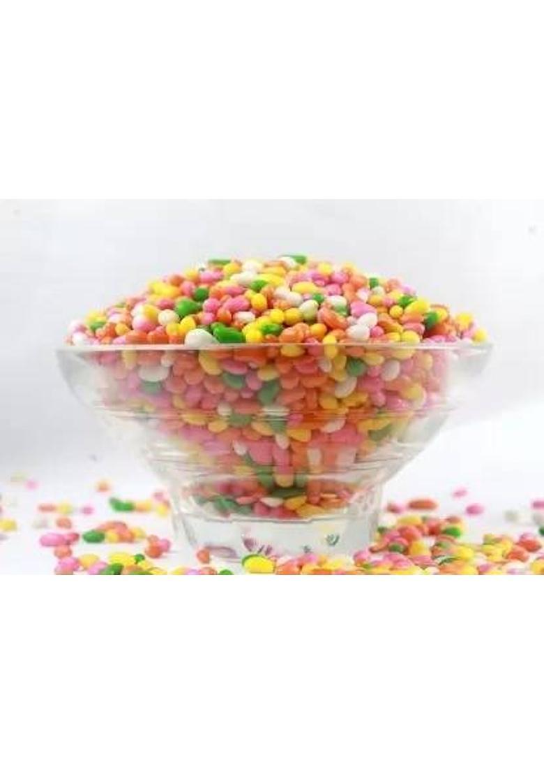 Bharvi Coloured Saunf | Sugar Coated Fennel Seeds | Mouth Freshner (Mukhwas) Sweet Mouth Freshener (400 G)