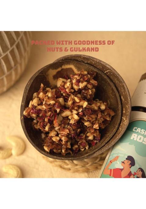 Joyspoon Traditional Cashew Rose Mukhwas Cashew Rose Mouth Freshener (100 G)