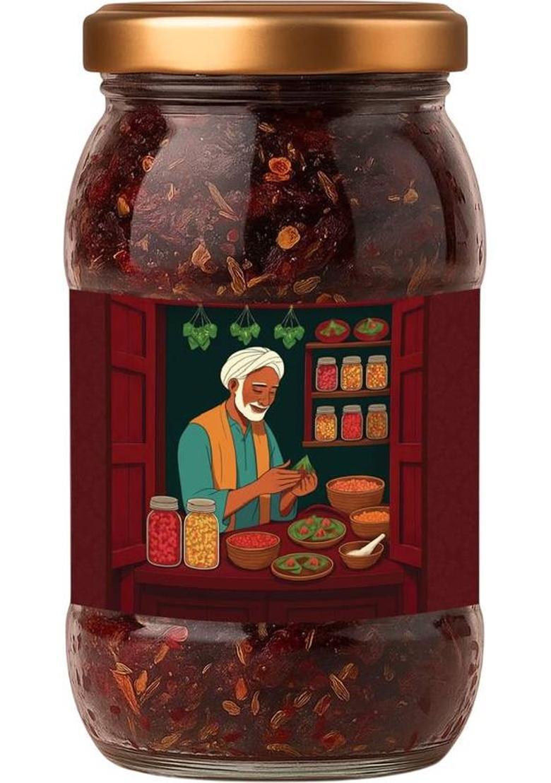 Orgrain India Paan Mukhwas | Premium Handcrafted Gulkand & Dry Fruits | After Meal Digestive | Traditional Betel Leaf Mouth Freshener (300 G)