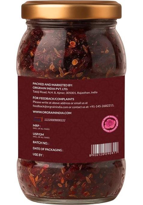 Orgrain India Paan Mukhwas | Premium Handcrafted Gulkand & Dry Fruits | After Meal Digestive | Traditional Betel Leaf Mouth Freshener (300 G)