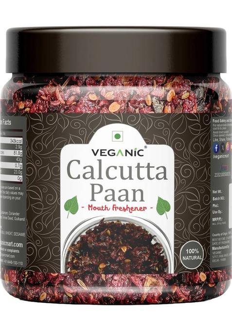 Veganic Calcutta Meetha Paan Mukhwaas | Mouth Freshener, Digestive, After-Meal Snack | Sweet Paan | Traditional Mukhwas | Kalkatti Meetha Paan | Gulkand Pan Sweet And Mint Mouth Freshener  (100)