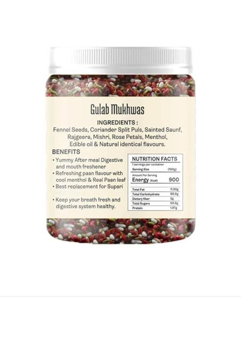 Vilaas Gulab Mukhwas (Goodness Of Rose & Healthy Seeds)