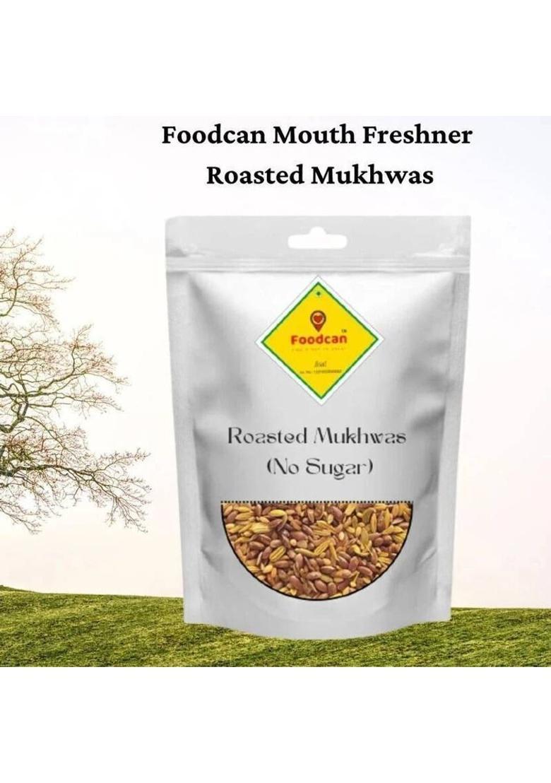 Foodcan Mouth Freshner Roasted Mukhwas (No Sugar), 400 Grams Mouth Freshener Mouth Freshener (400 G)