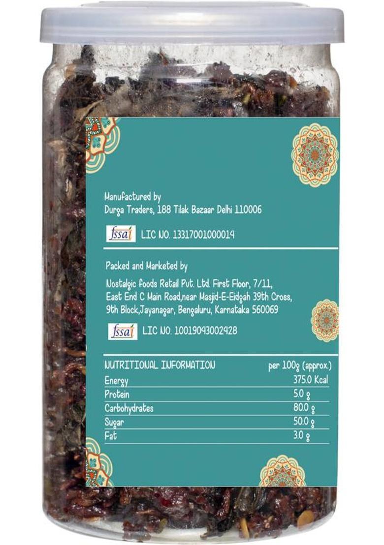 Delight Foods Jaipuri Meetha Paan Without Supari| Hygienically Packed Traditional Mukhwas Jaipuri Meetha Paan Mouth Freshener (200 G)