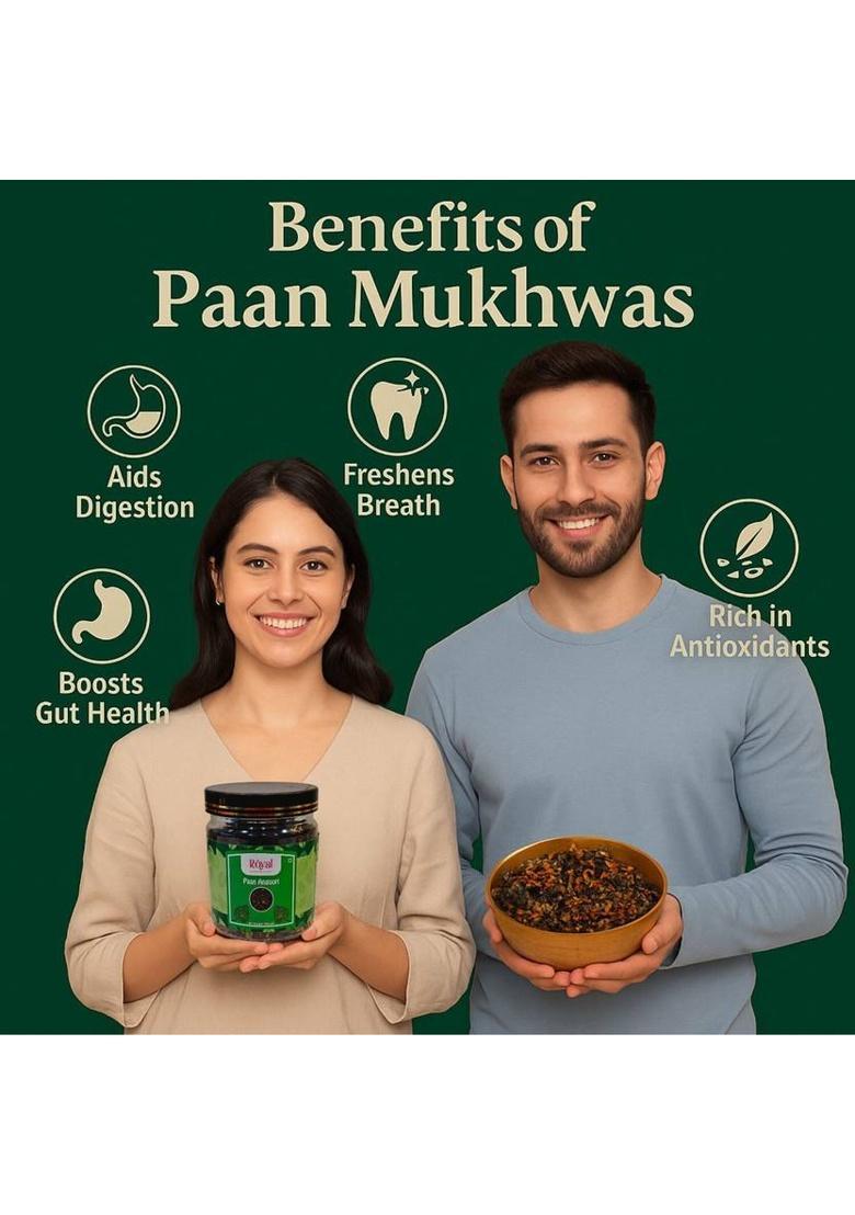 Royal Paan Angoori Mukhwas Sweet & Juicy Mouth Freshener Paan Angoori Mouth Freshener (350 G)