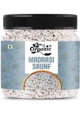 Shree S Organic Madrashi Saunf Mukhwas | Premium Quality Fennel | 100% Natural & Tasty Digestive Sweet Mouth Freshener&nbsp;&nbsp;(200 G)