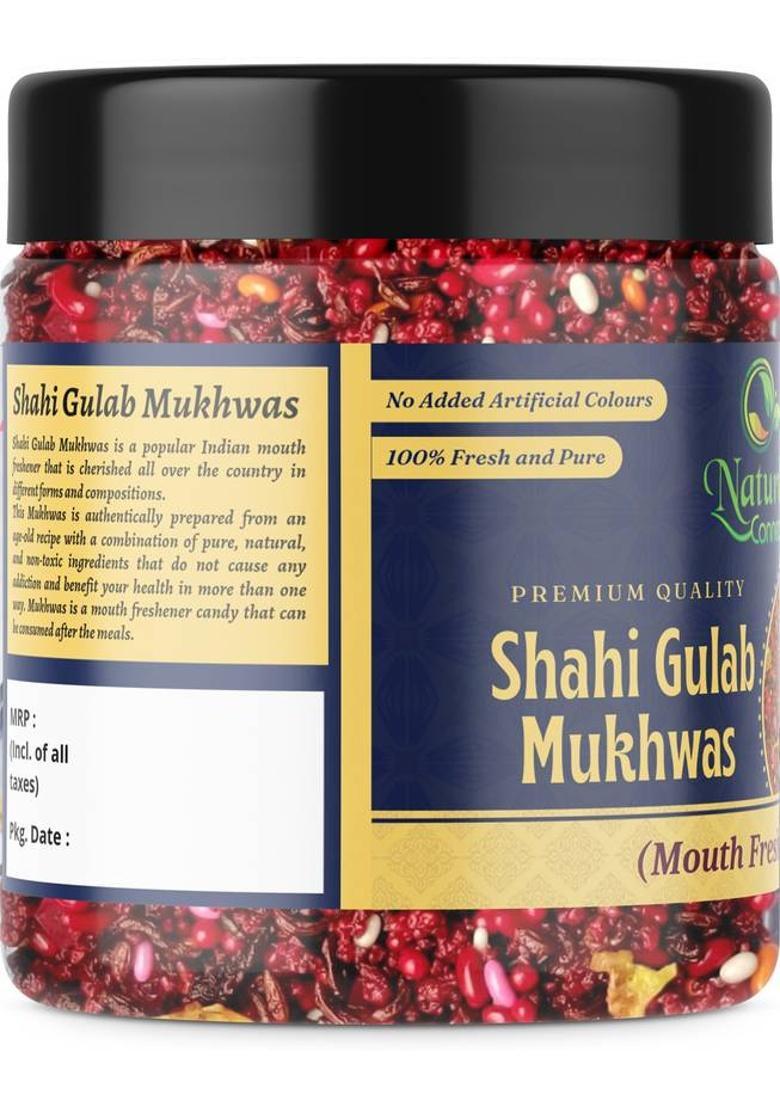 Nature Connect Shahi Gulab Mukhwas Home Made |Mouth Freshener|Digestive, After-Meal Mint Mouth Freshener (2 X 350 G)