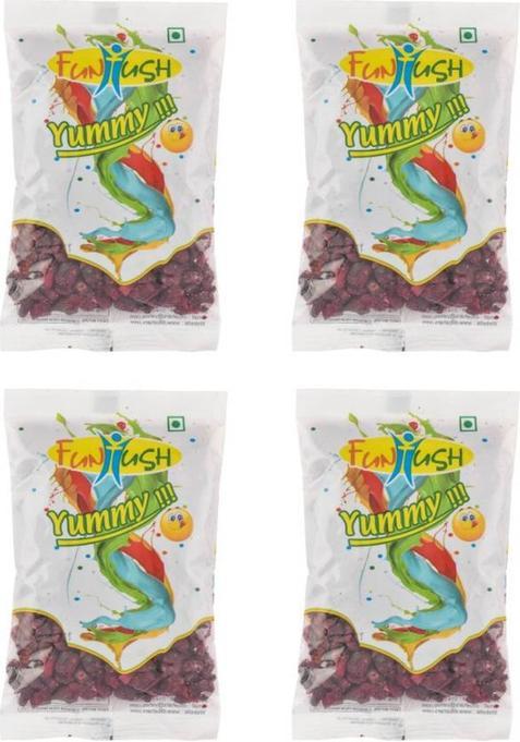 Funtush Mouth Freshener Jet Chhuhara Mukhwas 100G Pack Of 4 Rose Mouth Freshener&nbsp;&nbsp;(4 X 25 G)