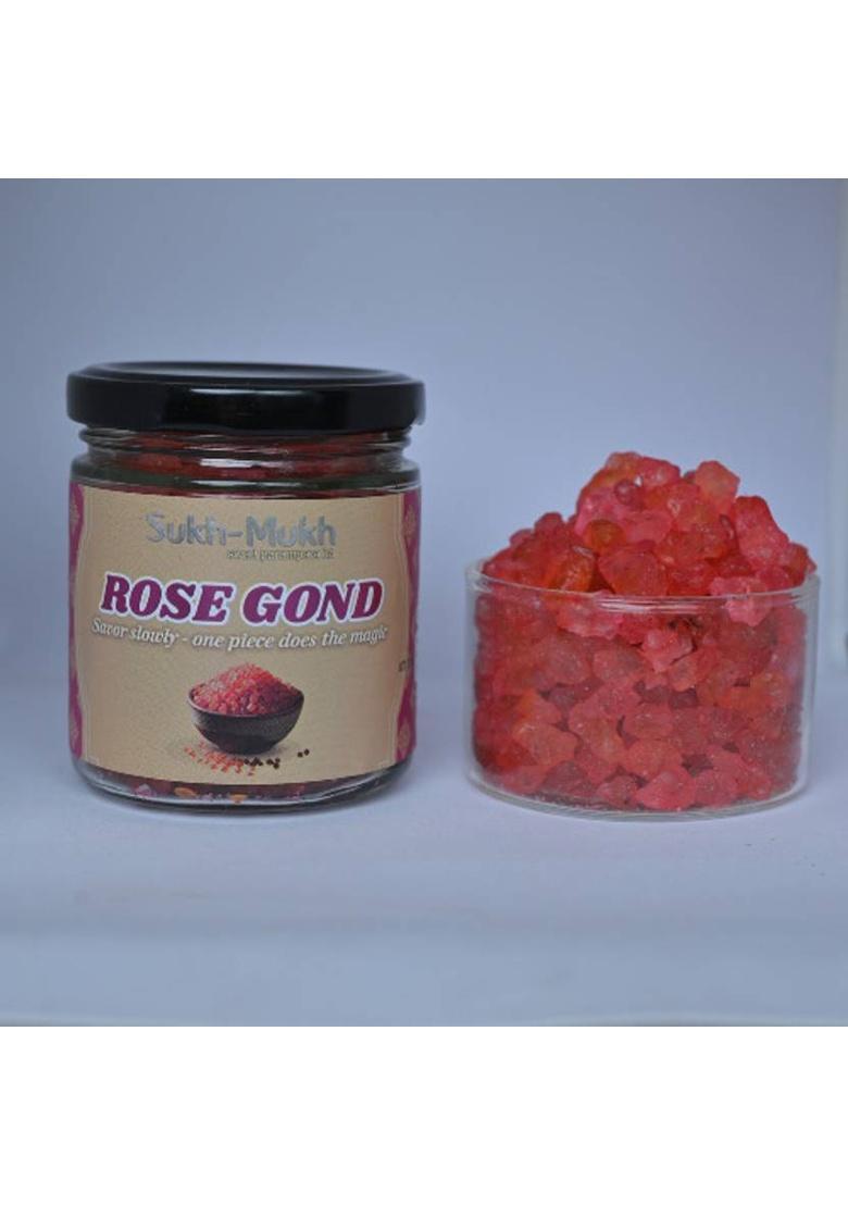 Sukhmukh Mukhwas Rose Gond I Homemade By Sukhmukh I Healthy