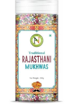 Nature Vit Rajasthani Paan Mukhwas 200G – Meetha Paan Mix, Fresh & Royal Mint, Paan Mouth Freshener&nbsp;&nbsp;(200 G)