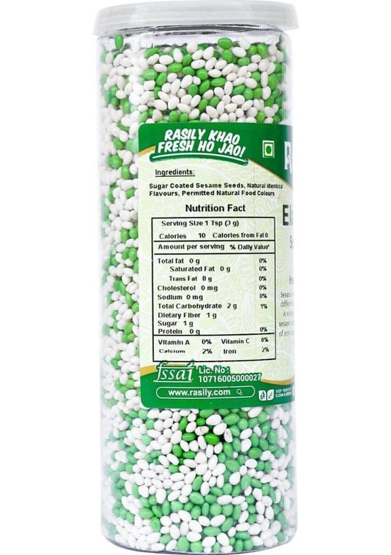 Rasily Elaichi Milk Milk, Sesame, Cardamom Mouth Freshener(Pack Of 02) Milk, Sesame, Cardamom Mouth Freshener (2 X 280 G)