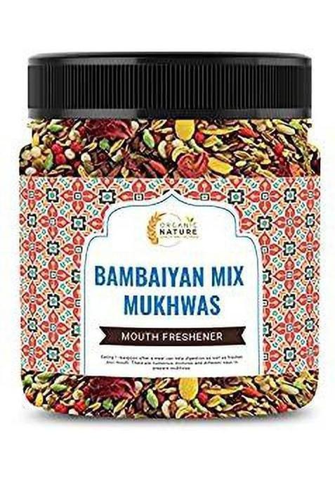 Organic Nature Homemade Bambaiya Mukhwas 250G Mouth Freshener (Jar Pack) Mukhwas Mouth Freshener&nbsp;&nbsp;(250 G)