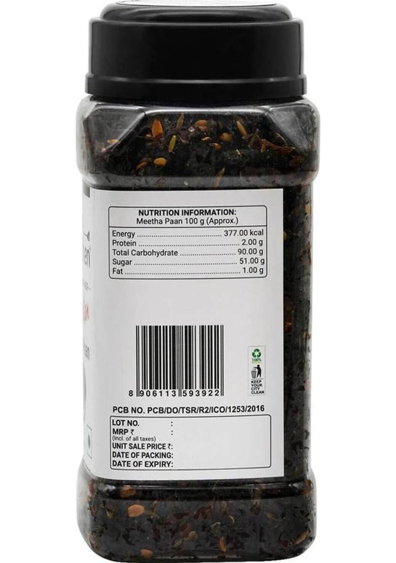 Indian Kitchen Navratan Metha Paan | Sweet & Refreshing Mukhwas | After Meal Snack Sweet Mouth Freshener (225 G)