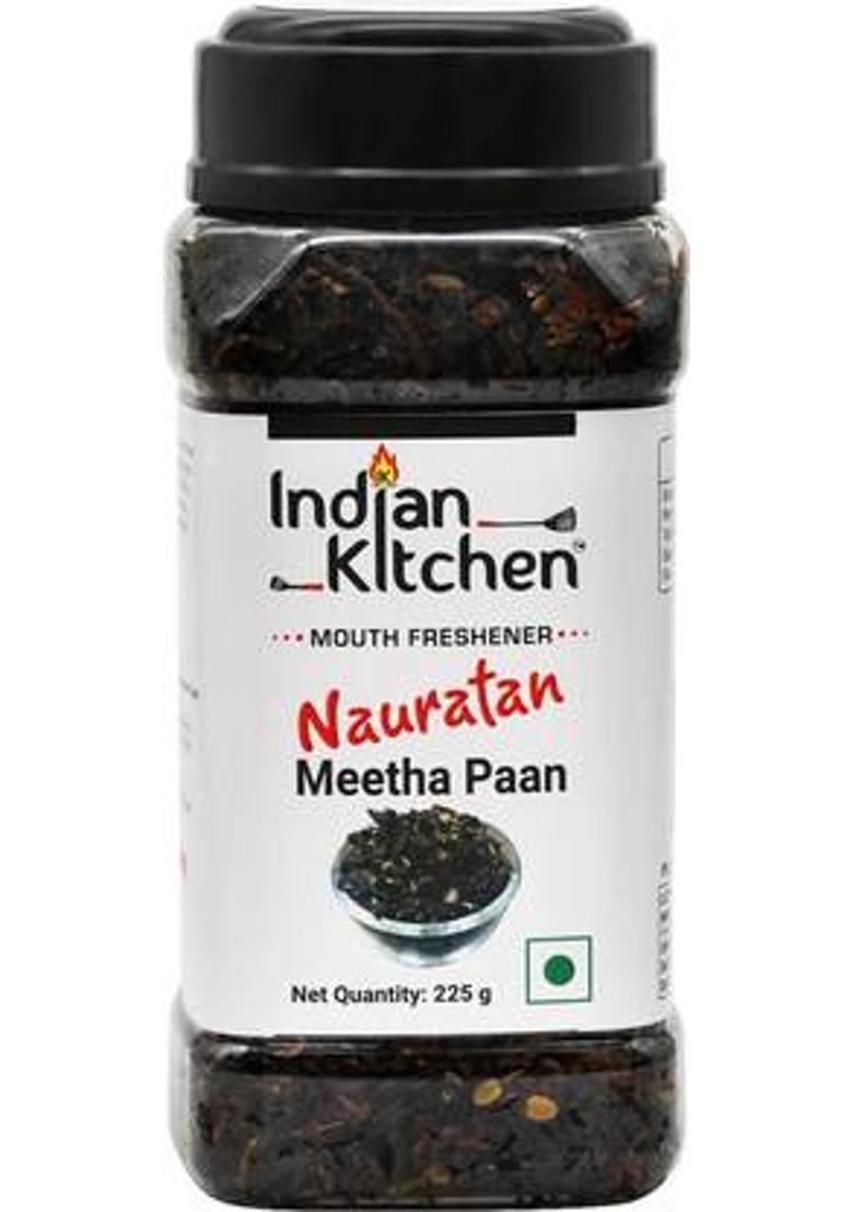 Indian Kitchen Navratan Metha Paan | Sweet & Refreshing Mukhwas | After Meal Snack Sweet Mouth Freshener (225 G)